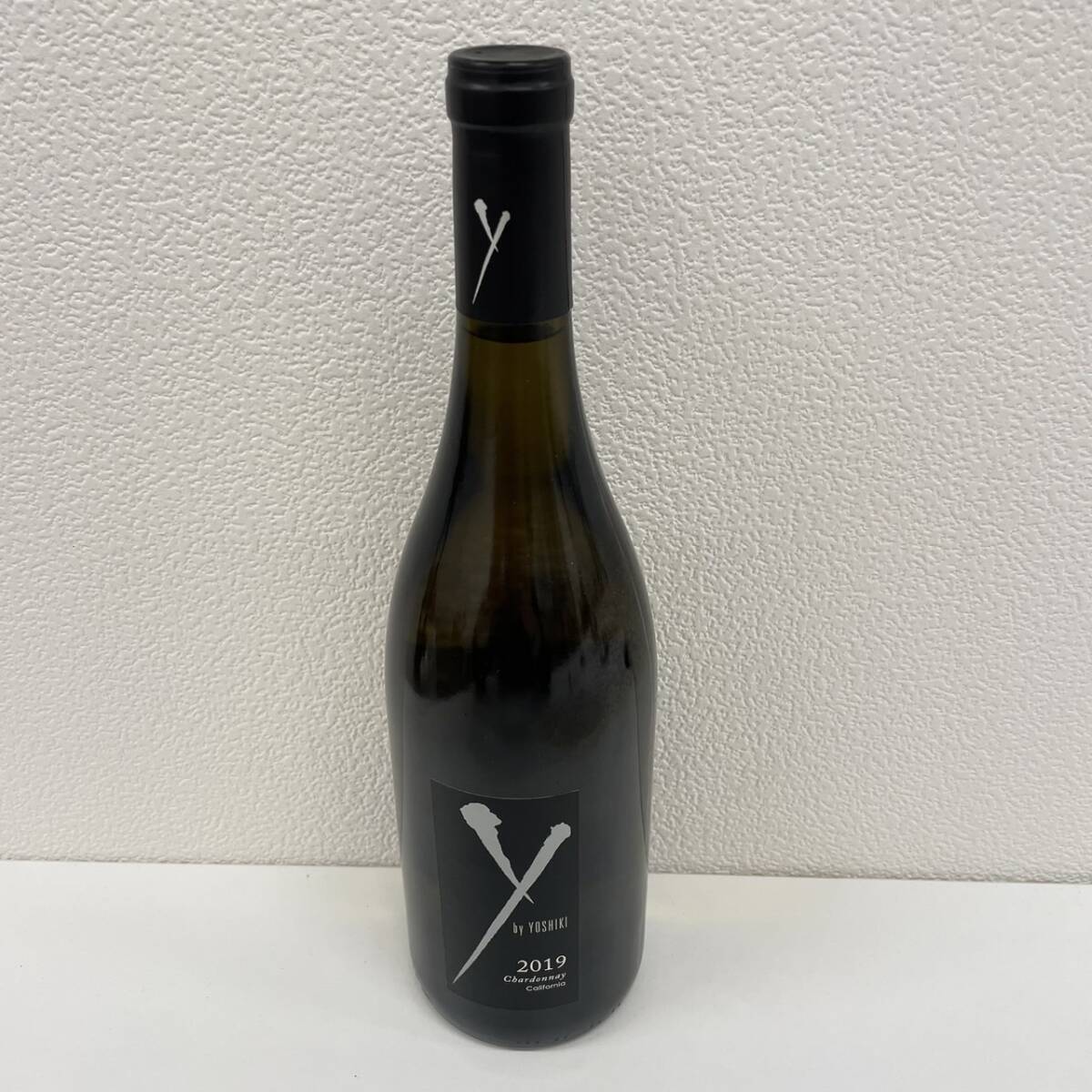 【HPF-3698】 1円～ 未開栓 Y by YOSHIKI Chardonnay California 2019 ワイ バイ ヨシキ シャルドネ カリフォルニア 750ml 13.5%の画像1