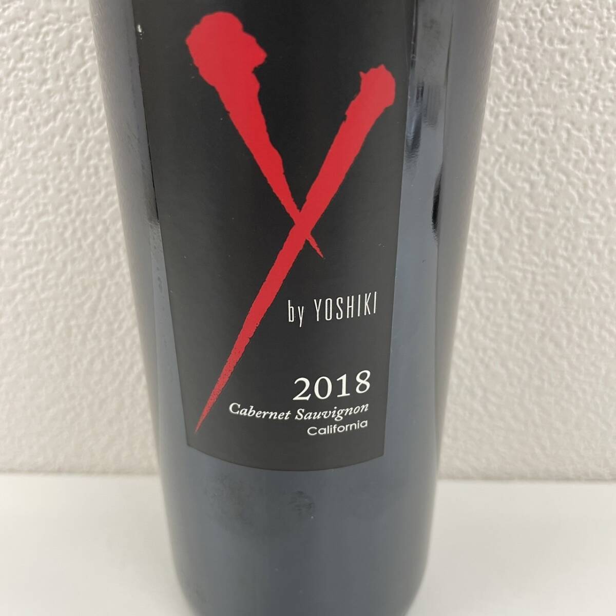 【HPF-3697】 1円～ 未開栓 Y by YOSHIKI Cabernet Sauvignon California 2018 カベルネ・ソーヴィニョン カリフォルニア ワイン 750mlの画像6