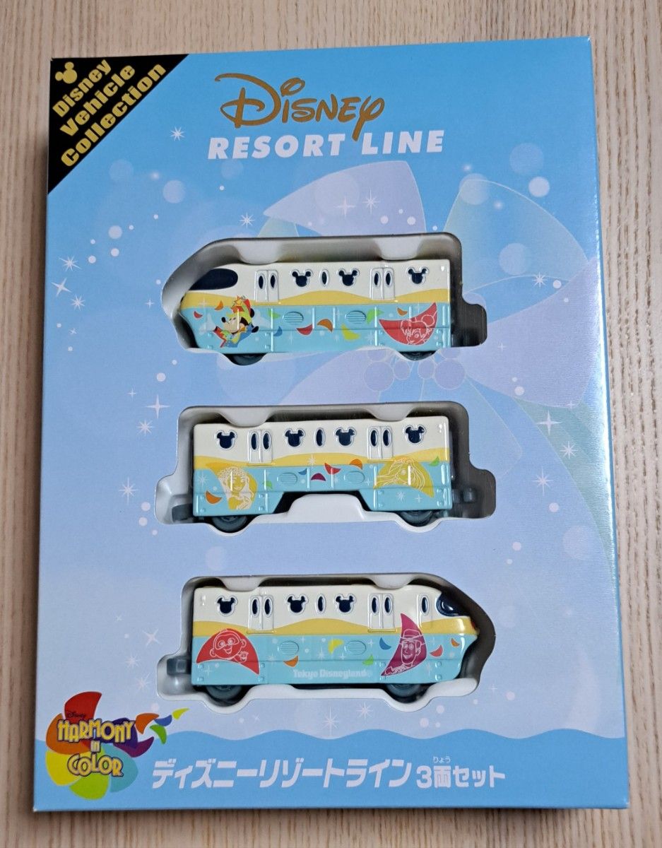 トミカ 東京ディズニー Disny Resort Line ディズニーリゾートライン 3両セット HARMONY IN COLOR