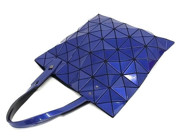 ■新品同様■ BAO BAO ISSEY MIYAKE バオバオイッセイミヤケ ルーセント PVC トートバッグ ハンドバッグ レディース ブルー系 AX3229_画像5