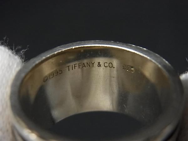 1円 ■美品■ TIFFANY＆Co ティファニー アトラス SV925 リング 指輪 アクセサリー 約12号 レディース シルバー系 AX1489_画像4