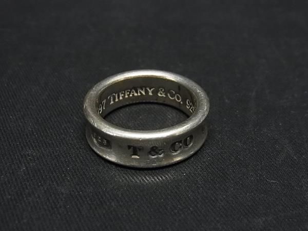 1円 TIFFANY＆Co ティファニー 1837 ナロー SV925 リング 指輪 アクセサリー 約13号 レディース シルバー系 AW2620_画像1