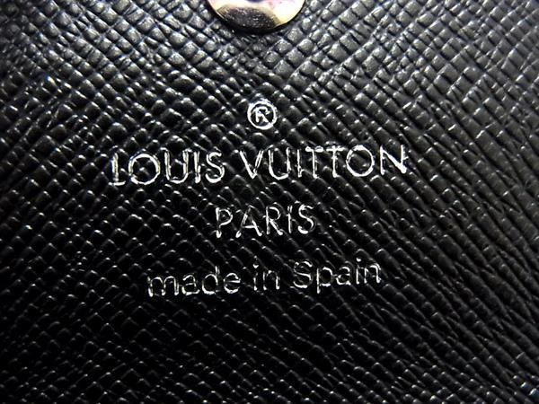 1円 ■極美品■ LOUIS VUITTON ルイヴィトン M30522 タイガ ミュルティクレ4 4連 キーケース 鍵入れ メンズ ブラック系 AV9645_画像4