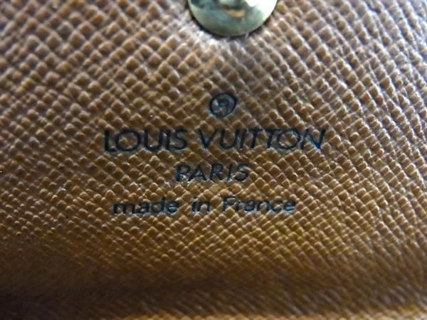 1円 LOUIS VUITTON ルイヴィトン M61726 モノグラム ポシェット ポルトモネクレディ 二つ折り 財布 ウォレット ブラウン系 AX4293_画像6