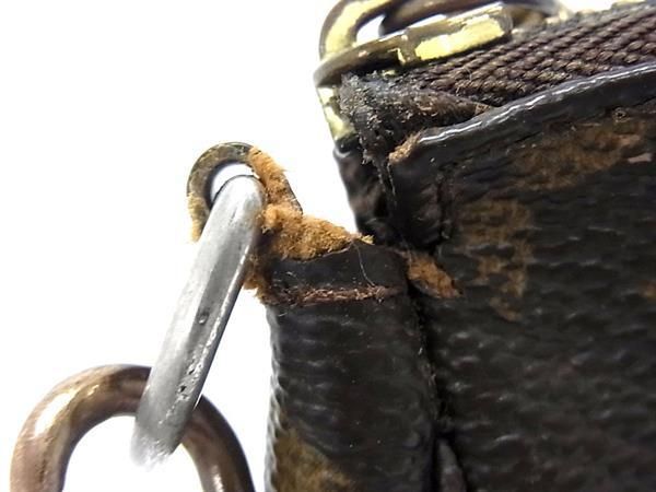 1円 LOUIS VUITTON ルイヴィトン M51980 モノグラム ポシェット アクセソワール アクセサリーポーチ マルチケース ブラウン系 DA8162_画像8