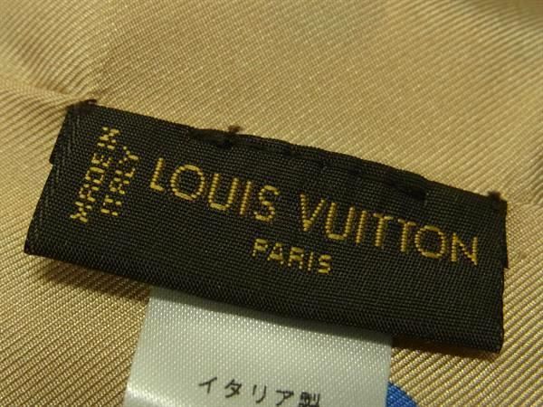 1円 ■美品■ LOUIS VUITTON ルイヴィトン M74909 シルク100% リバーシブル レオパード スヌード マフラー 防寒具 ベージュ系 AV8127_画像4