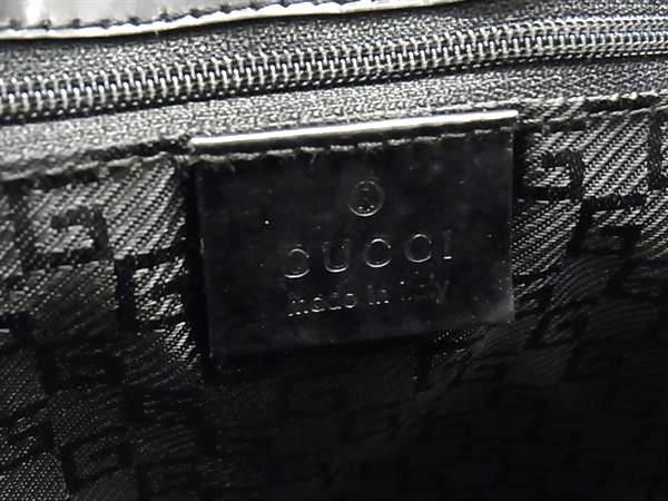 1円 ■美品■ GUCCI グッチ 002 1067 2123 ジャッキー キャンバス×レザー ハンドバッグ トートバッグ レディース ブラウン系 AW3300_画像6