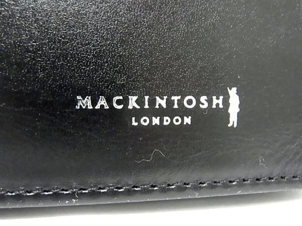 ■美品■ MACKINTOSH マッキントッシュ PVC 二つ折り 長財布 ウォレット 小銭入れ 札入れ メンズ グレー系 AS8216_画像6