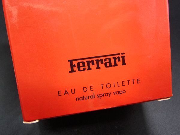 ■美品■ Ferrari フェラーリ オードトワレ フレグランス コスメ 香水 75ml レディース メンズ DE1502_画像2