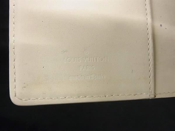 1円 ■美品■ LOUIS VUITTON ルイヴィトン R21010 モノグラムヴェルニ アジェンダPM 6穴式 手帳カバー スケジュール帳 イエロー系 AV8499_画像5