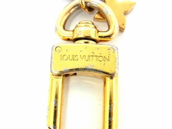 1円 LOUIS VUITTON ルイヴィトン M63085 ポルトクレ ブルーミングフラワーBB キーホルダー バッグチャーム レディース ピンク系 FA3114_画像3