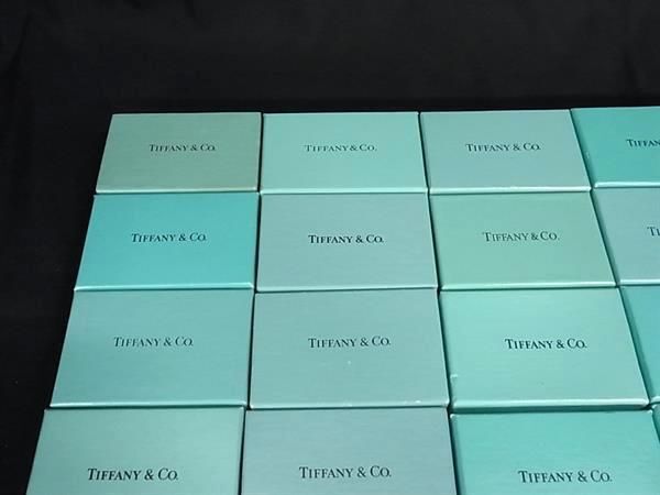 1円 ■美品〜■ TIFFANY＆Co ティファニー ボックス 箱 巾着 保存袋 アクセサリーケース 小物入れ 20点セット まとめ売り箱 DA6555_画像2