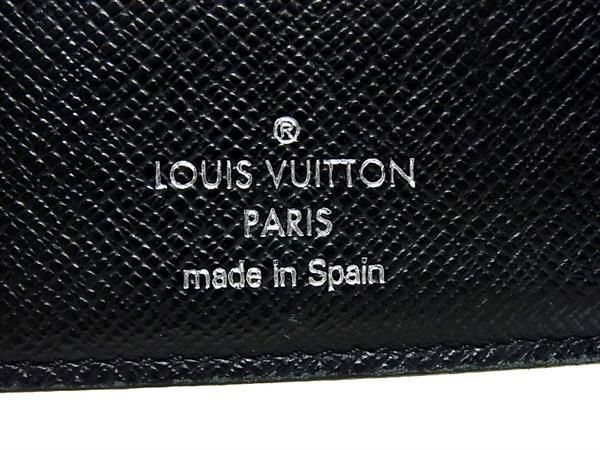 1円 LOUIS VUITTON ルイヴィトン N62664 ダミエグラフィット ポルトフォイユマルコ 二つ折り 財布 ウォレット 札入れ ブラック系 FA3474_画像6