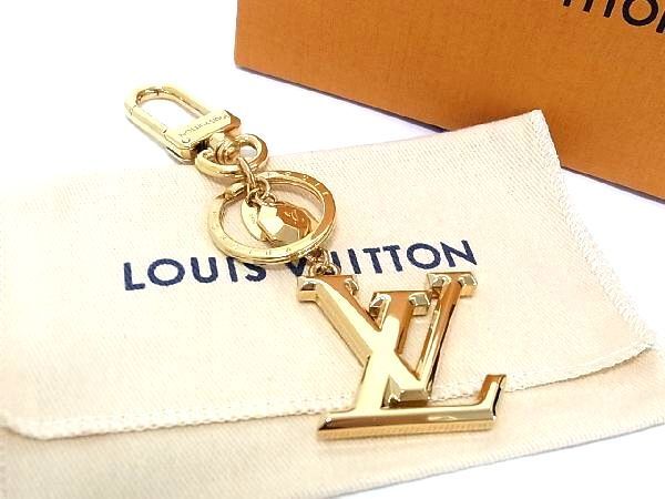 # ultimate beautiful goods # LOUIS VUITTON Louis Vuitton M65216porutokreLVfa set bag charm key ring key holder gold group AQ3582