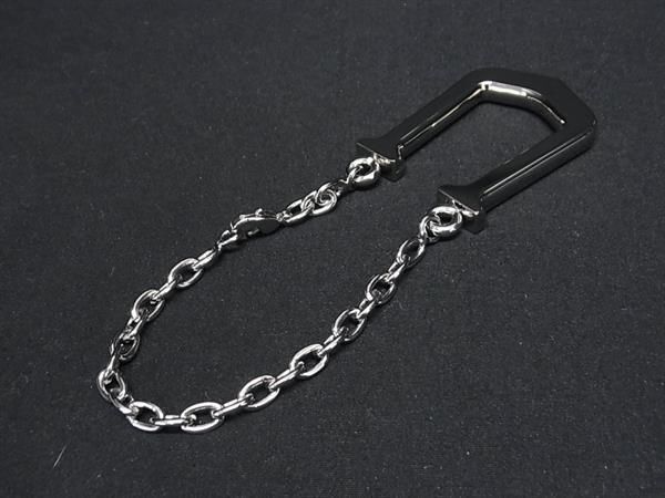 # new goods # unused # Cartier Cartier Ce long gate key holder bag charm men's lady's silver group CC1610