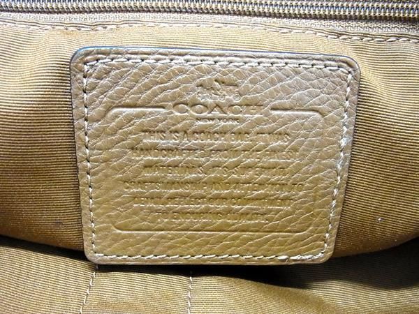 1円 ■美品■ COACH コーチ F37410 ビリー レザー ターンロック リュックサック デイパック バックパック レディース ブラウン系 DA8231_画像6