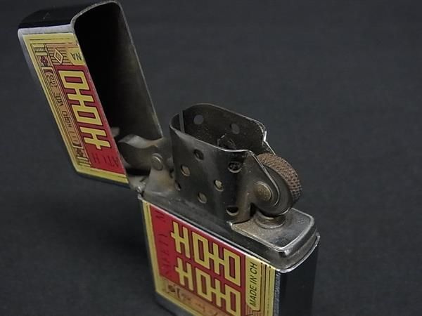 1円 ZIPPO ジッポー ヴィンテージ 三喜マッチ 1997年製 高級 オイルライター 喫煙グッズ シルバー系×レッド系×イエロー系 AZ1193_画像3