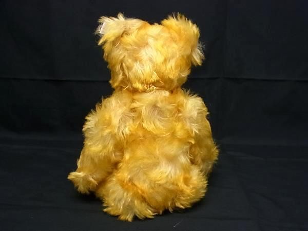 1円 ■極美品■ Steiff シュタイフ 675614 Lu Teddy Bear テディベア くま クマ ぬいぐるみ イエロー系 FA3283_画像2