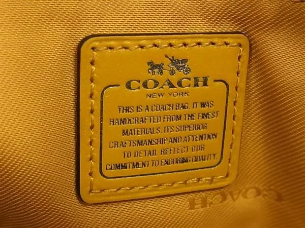 1円 ■美品■ COACH コーチ 34420 スワッガー キャリーオール レザー 2WAY ハンドバッグ トート ショルダー ライトブルー系 FC0537_画像6