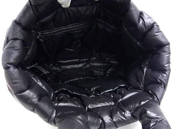 # как новый # miumiu MiuMiu нейлон ручная сумочка большая сумка женский оттенок черного FC0180