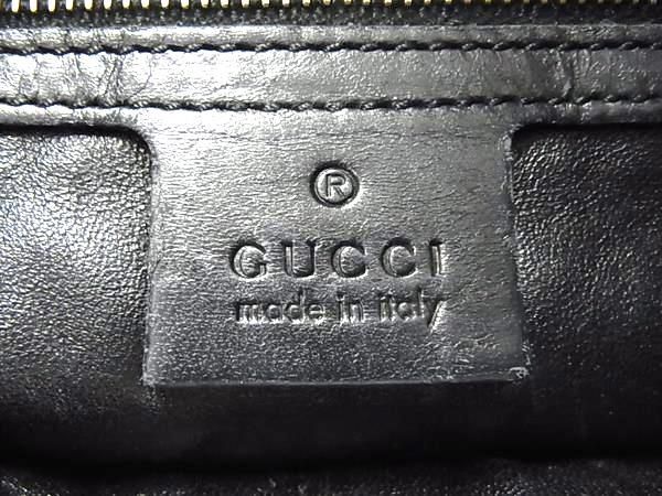 1円 GUCCI グッチ 269878 ハラコ×レザー レオパード柄 ポーチ付き ハンドバッグ トートバッグ レディース ブラウン系 CD1822_画像6