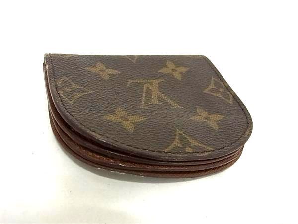 1円 LOUIS VUITTON ルイヴィトン M61970 モノグラム ポルトモネグセ モノグラム コインケース コインパース 小銭入れ ブラウン系 AV7778_画像2