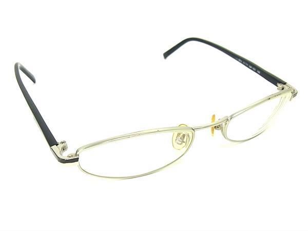 1円 ■美品■ PRADA プラダ PR 56FA 49□18 1AP-1O1 140 度入り めがね メガネ 眼鏡 メンズ レディース ブラック系 FC1825の画像1