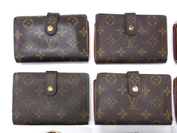 1円 LOUIS VUITTON ルイヴィトン M61663 モノグラム ポルトモネ ビエ ヴィエノワ がま口 財布 ウォレット 9点セット まとめ売り DA7336_画像2