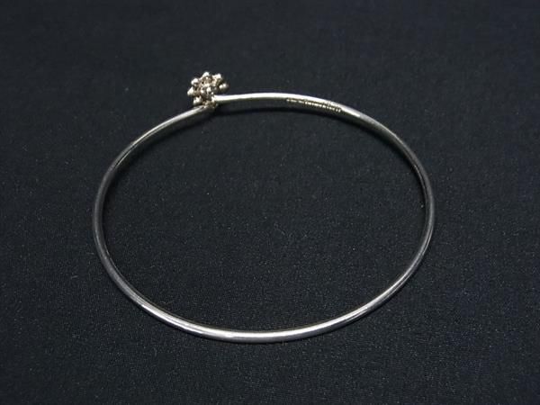 1円 ■美品■ TIFFANY＆Co ティファニー パロマピカソ デイジーフラワー SV925 バングル アクセサリー レディース シルバー系 AV7891_画像2