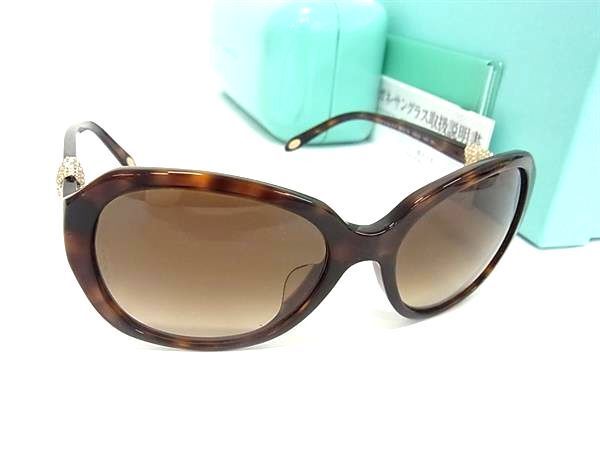 Tiffany ティファニーサングラスTF4108-B-F Yahoo!オークション - 1円 極美品 TIFFANY&Co ティファニー