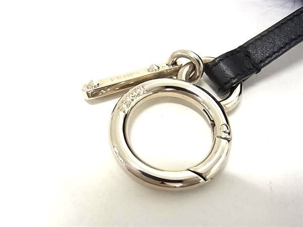 # as good as new # FENDI Fendi bag bagz Monstar fur key holder key ring charm black group AV8922