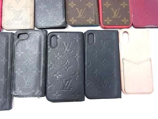 1円 LOUIS VUITTON ルイヴィトン フォリオ バンパー iPhoneX/Xs/8Plus/7Plus/12/12Pro等 アイフォンケース 22点セット まとめ売り DA6842の画像5