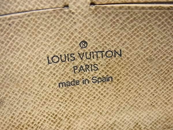 1円 LOUIS VUITTON ルイヴィトン N60019 ダミエアズール ジッピーウォレット ラウンドファスナー 長財布 ウォレット アイボリー系 AY0711_画像5