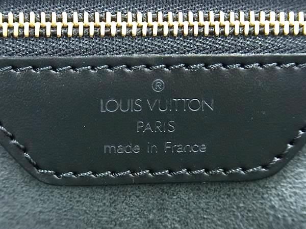 1円 ■新品同様■ LOUIS VUITTON ルイヴィトン M52422 エピ デュプレックス トートバッグ ショルダー ノワール ブラック系 FC0315の画像6