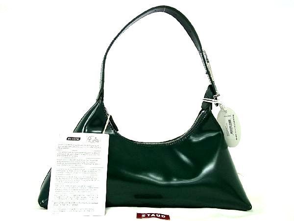 1 иен # новый товар # не использовался # STAUD старт udo кожа one руль ручная сумочка сумка на плечо женский оттенок зеленого AM9350
