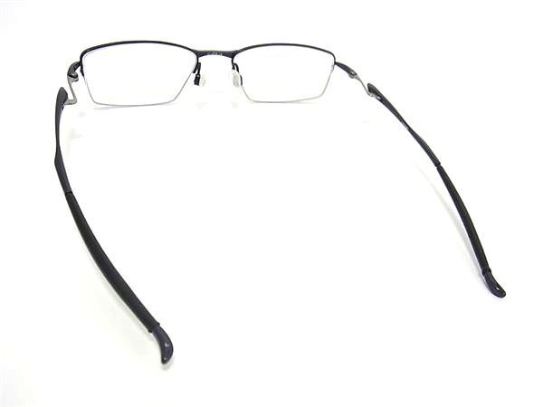 1円 OAKLEY オークリー OX5113-0451 度入り 眼鏡 メガネ レディース メンズ ネイビー系 AV9872_画像2