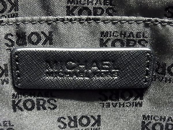 1円 ■美品■ MICHAEL KORS マイケルコース レザー 2WAY ハンドバッグ ショルダー トート 斜め掛け レディース ブラック系 FC1509_画像6