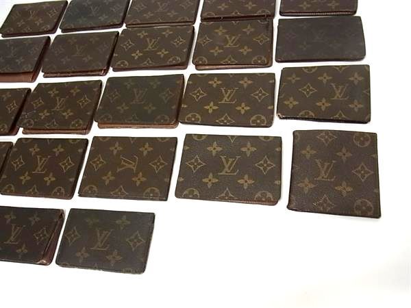 1円 LOUIS VUITTON ルイヴィトン モノグラム カードケース パスケース 名刺入れ等 23点セット まとめ売り ブラウン系 DA6768の画像5