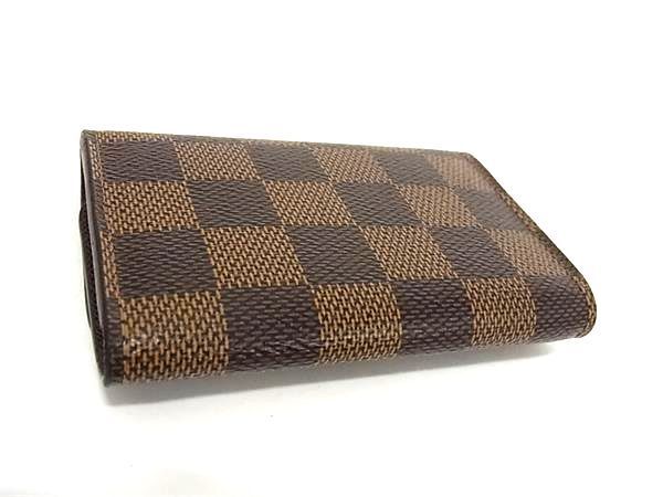 1円 ■極美品■ LOUIS VUITTON ルイヴィトン N62630 ダミエ ミュルティクレ6 6連 キーケース 鍵入れ ブラウン系 FA2403_画像2