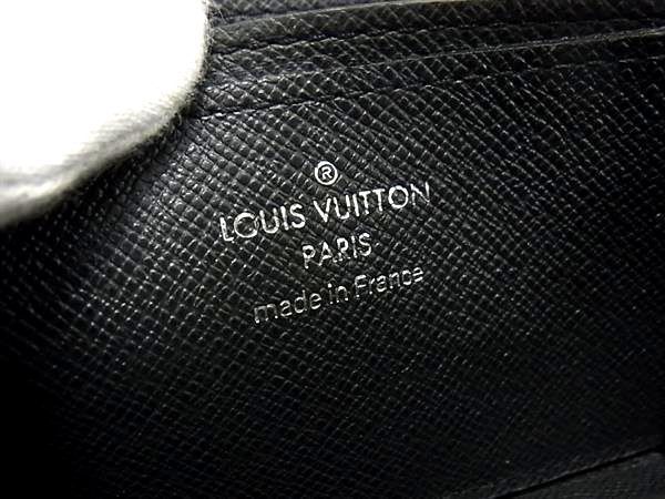 1円 ■美品■ LOUIS VUITTON ルイヴィトン M32832 タイガ ジッピーコインパース コインケース 小銭入れ アルドワーズ ブラック系 AY1223_画像4