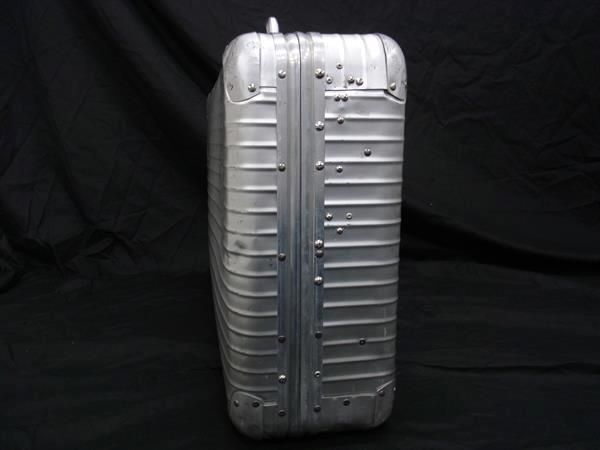 1 jpy RIMOWA Rimowa aluminium 2 wheel dial lock type Carry case suitcase traveling bag silver group DA6764