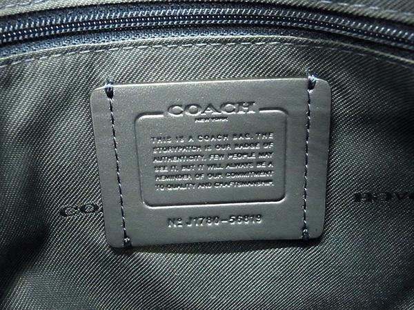 1 jpy # new goods # unused # COACH Coach 56819 Chelsea leather 2WAY Cross body handbag shoulder lady's navy series BG8019