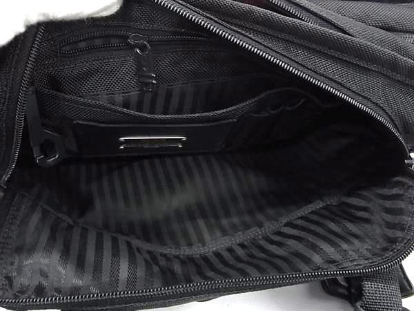 1円 ■美品■ TUMI トゥミ 206D3 ナイロンキャンバス 2WAY ハンドバッグ ショルダー ビジネスバッグ 書類かばん メンズ ブラック系 BF7368_画像6