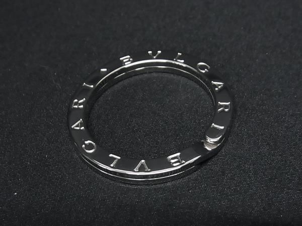 1円 ■新品同様■ BVLGARI ブルガリブルガリ SV925 キーリング キーホルダー ネックレストップ チャーム シルバー系 AV8693の画像3