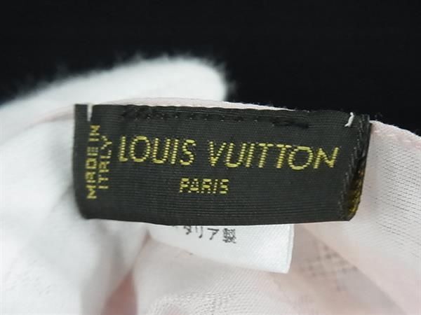 1円 ■美品■ LOUIS VUITTON ルイヴィトン モノグラム コットン100％ ストール ショール マフラー レディース メンズ ピンク系 FC1101_画像4