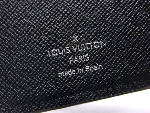 1円 LOUIS VUITTON ルイヴィトン M66542 エピ ポルトフォイユ プラザ 二つ折り 長財布 ウォレット メンズ ブラック系 BF7035_画像6