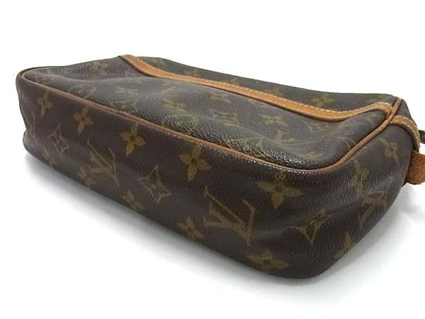 1円 LOUIS VUITTON ルイヴィトン M51847 モノグラム コンピエーニュ23 クラッチバッグ セカンドバッグ メンズ ブラウン系 AW3462_画像3