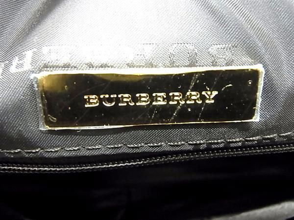 1円 ■極美品■ BURBERRY バーバリー キャンバス×レザー チェック柄 鍵付き ハンドバッグ ミニボストンバッグ ベージュ系 FC3723_画像6