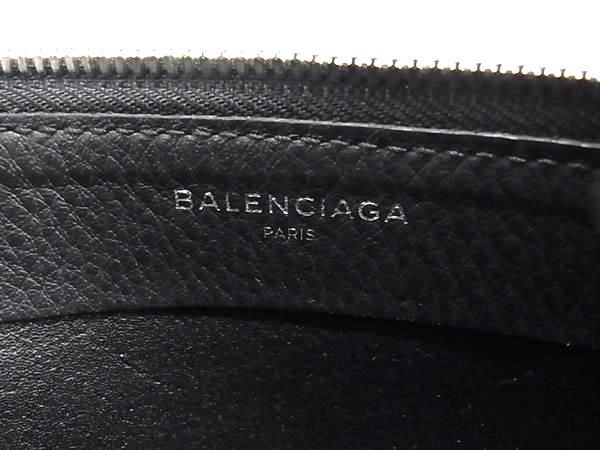 1円 ■美品■ BALENCIAGA バレンシアガ レザー クラッチバッグ セカンドバッグ メンズ ラック系 FA1280の画像5