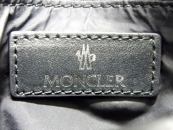 1円 ■美品■ MONCLER モンクレール ナイロン ミニリュックサック バックパック デイバッグ レディース ネイビー系×マルチカラー AW5063の画像6